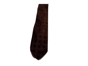 apt.9 New Mens Tie 100% Silk Dark Red - Picture 1 of 5