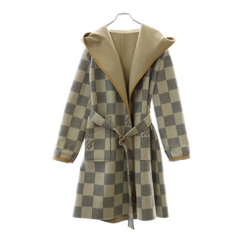 LOUIS VUITTON（LV） Louis Vuitton cappotto reversibile Damia Zur con cappuccio RW221W KE2 FMCO09 taglia 34