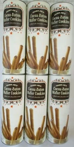 6 TRADER JOE'S COCOA BATON WAFER COOKIES 5-OZ BOXES - Picture 1 of 6