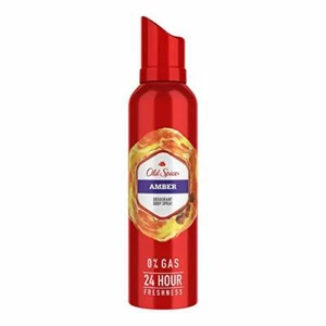 Old Spice Amber No Gas Deodorant Body Spray Perfume -140 ml EXPIRY-09/2025