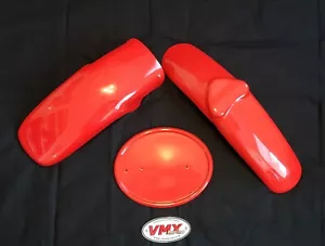 KIT PLÁSTICO HONDA XR75 1973 197 1975 1976 XR 75 KIT PLÁSTICO ROJO - Imagen 1 de 1