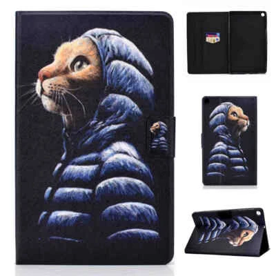 Funda con soporte de cuero abatible para Samsung Galaxy Tab A 10.1 8.0 S6 Lite 10.4 P610 Foto 1 de 4