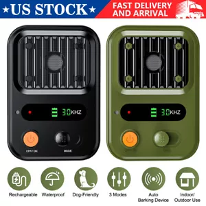 Ultrasonic Anti Bark Control Stop Barking Away Repeller Devices Training Pet Dog - Picture 1 of 11
