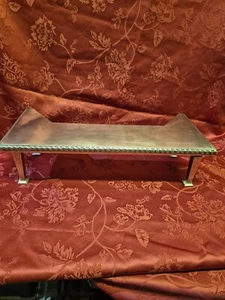 Antique White Metal Footman Trivet. - Picture 1 of 14