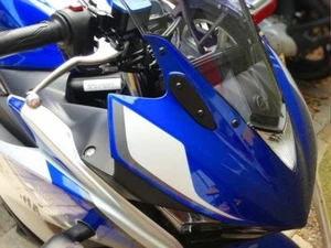 Yamaha R3 YZF-R3 R25 2015 - 2018 Mirror Base Block Off Plates Life Warranty - Picture 1 of 5