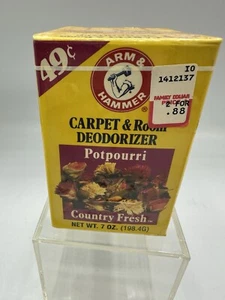 Arm & Hammer Carpet Deodorizer Potpourri Country Fresh Discounted Vintage NEW - Picture 1 of 5