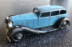 Dinky Toys 36a Armstrong Siddeley in Blue- All Original. Stored Years, Loft Find