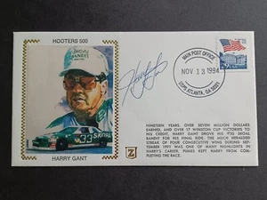 Harry Gant Signed 1994 First Day Cover (FDC) w/COA - NASCAR - Imagen 1 de 3