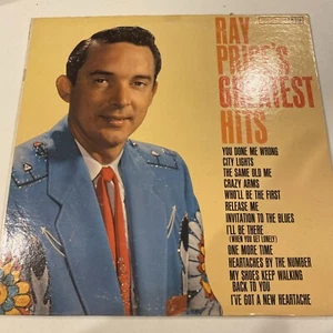 Ray Price Album Vinyl Ray Price's Greatest Hits Columbia High Fidelity CL-1566 - Picture 1 of 3