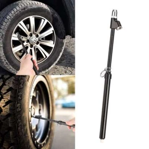 Heavy Duty Air Pressure Tire Gauge Straight-on Dual Head Chucks for Truck Car RV - Bild 1 von 12