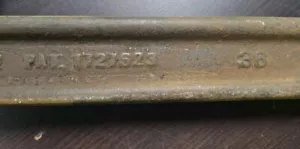 1727623 GUTE GEBRAUCHTE STARRE 36 ZOLL ROHRZANGE GUSSEISEN KOSTENLOSER VERSAND! - Bild 1 von 5