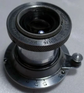 r Industar-22 KMZ Russian collapsible f3.5/50 lens for FED Leica M39 mount 1933 - Picture 1 of 4