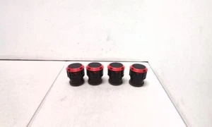 Jeep JK Wrangler OEM Red Trim Set of (4) Heater Dash AC Vents 2011-2017 157616 - Picture 1 of 24