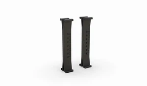 Nummernschildclips C X Halter vorne hinten Anhänger Wohnwagen KFZ Push&Lock 2X - Bild 1 von 7