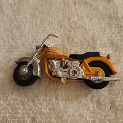 MOTO DIECAST HARLEY DAVIDSON NARANJA MATCHBOX Nº 50 1980 VINTAGE Foto 1 de 2