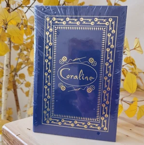 CORALINE - NEIL GAIMAN - Easton Press - *Double Signed - Sealed - Picture 1 of 12