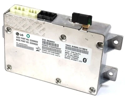 Módulo de control de navegación GPS Cadillac CTS CTS-V 2012-2015 USADO FABRICANTE DE EQUIPOS ORIGINALES GM 22899600 Foto 1 de 4