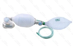CPR Kit Manual Resuscitator 1500ml PVC Adult Ambu Bag Oxygen Tube @US - Picture 1 of 5