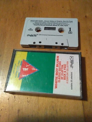 1984 WHITE BOY BLUES Cassette Classic Guitars of CLAPTON BECK PAGE  - Image 1 of 3