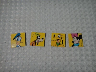 1998 Mickey Mouse Yahtzee Jr peças de reposição fichas azulejos amarelos - Imagem 1 de 3