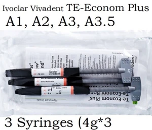 Dental Light Cure Composite Ivoclar Vivadent TE-Econom Plus Harz A1/A2/A3/A3.5 - Bild 1 von 21