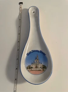 Walt Disney World Spoon Rest Vintage - DISNEY - Castello di Cenerentola 9" Usato in ottime condizioni Giappone - Foto 1 di 5