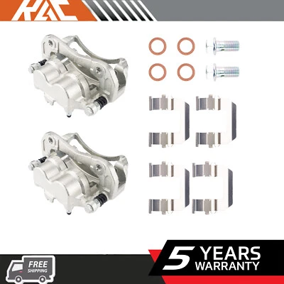 Pinza de freno de disco delantera derecha y derecha 2 piezas para Chevrolet Equinox Saturn Vue 2007-2009 Foto 1 de 4