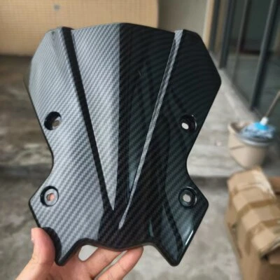 Carbon Fairing Windshield Windscreen Shield Fit For KAWASAKI Z900 Z650 2020-2023 - Image 1 of 4