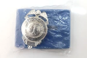 Gemsco Sicherheitsoffizier Silber Abzeichen 2,5" x 1,5" - Bild 1 von 2