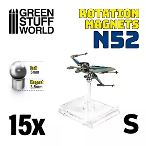 Imanes con Rotacion (Tamaño S) X-wing juego miniaturas Tie Interceptor A Y wing - Imagen 1 de 4