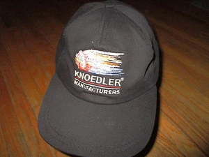 KNOEDLER MANUFACTURERS HAT Baseball Cap Indian Chief Logo Truck Auto Canada Seat - Picture 1 of 2
