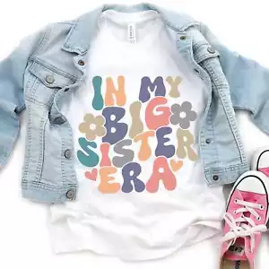 Cute Big Sister Toddler Shirt - Announcement Kids Shirt - Big Sister Gift - Picture 1 of 9