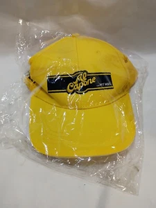 Gorra de béisbol Al Capone Cigars amarilla "A mi manera" real no perfecta NUEVA PROMOCIONAL - Imagen 1 de 6