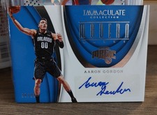 2017-18 Immaculate Collection Modern Marks Aaron Gordon /99 AUTO MAGIC