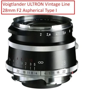 Voigtlander ULTRON Vintage Line 28mm F2 Aspherical Type I for VM Mount  - Picture 1 of 8