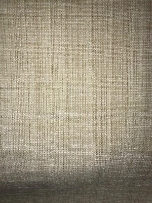 2mx1.4m wide of natural cream upholstery fabric - Image 1 of 4