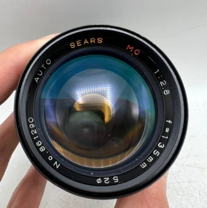 Sears Auto MC 135mm f2.8 Pentax K PK Mount Lens For SLR Cameras - Picture 1 of 7