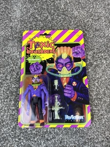 Nueva figura de acción Super7 ReAction Toxic Crusaders Dr Killemoff Avenger sin perforar - Imagen 1 de 10