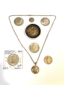 Lotto monete argento Dime Repousse 3D alce pop out - 91 g - Foto 1 di 13