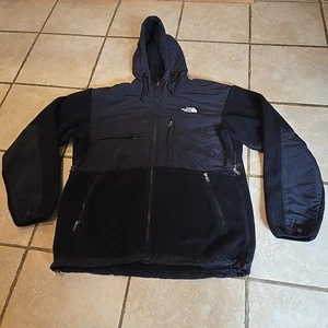 The North Face Denali Jacke Hoodie Herren Medium Schwarz Fleece Full Zip Fleece - Bild 1 von 21