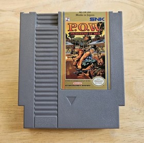 NES - P.O.W. Prisoners Of War - (Tested & Guaranteed) Nintendo POW Video Game