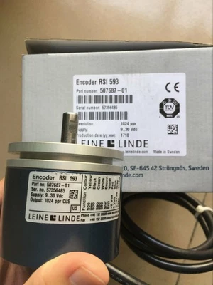 1PC New LEINE&LINDE ENCODER RSI593 RSI 593 507687-01 IN BOX Fast delivery#XR - Image 1 of 4