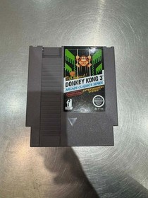 Donkey Kong 3 (NES, 1986), Authentic Cartridge, Tested & Working