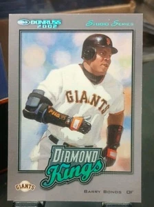  2002 Donruss Diamond Kings Studio 90/250 Barry Bonds - Bild 1 von 3