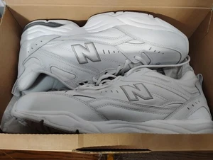 Scarpe da allenamento New Balance MX 609 AW bianche da uomo taglia 15 - extra larghe 4E nuove! - Foto 1 di 6