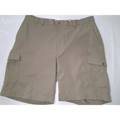 Pantalones Cortos Carga Island Republic Para Hombre Beige Informales Bolsillos Exterior Foto 1 de 4
