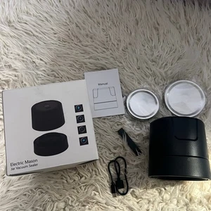 Electric Mason Jar Vacuum Sealer- Open Box - Picture 1 of 8