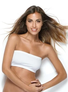 Reggiseno donna a fascia in microfibra Intimidea Georgia - Picture 1 of 2