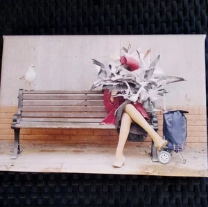 Banksy Canvas Print Seagull Attack Banksy Wall Art - Picture 1 of 4