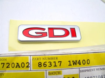 NUEVO GENUINO 863171W400 TRASERO GDI emblema OEM para Kia Rio 2012-2017 Foto 1 de 3